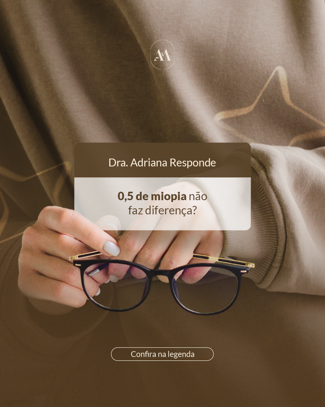 0,5 de miopia não faz diferença?