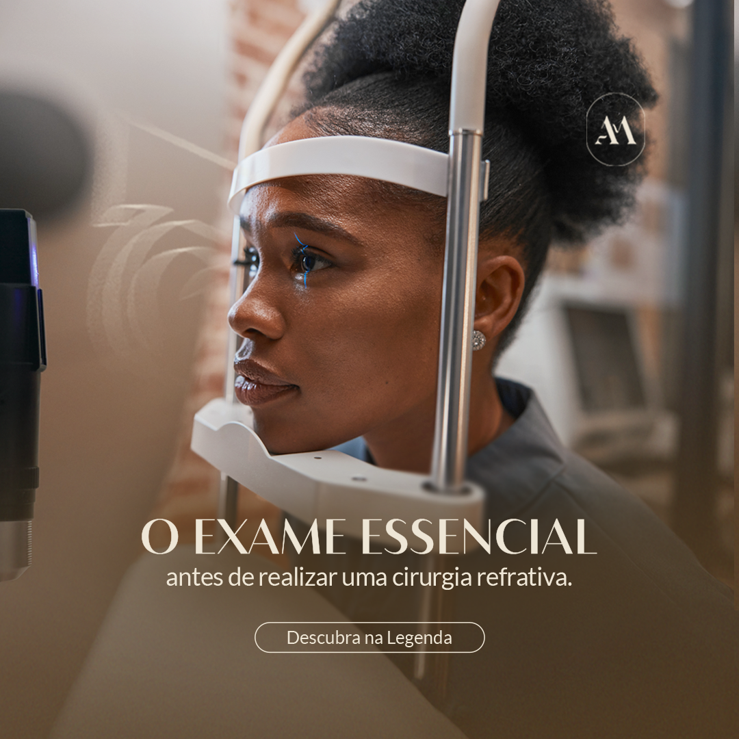 O exame essencial antes de realizar uma cirurgia refrativa