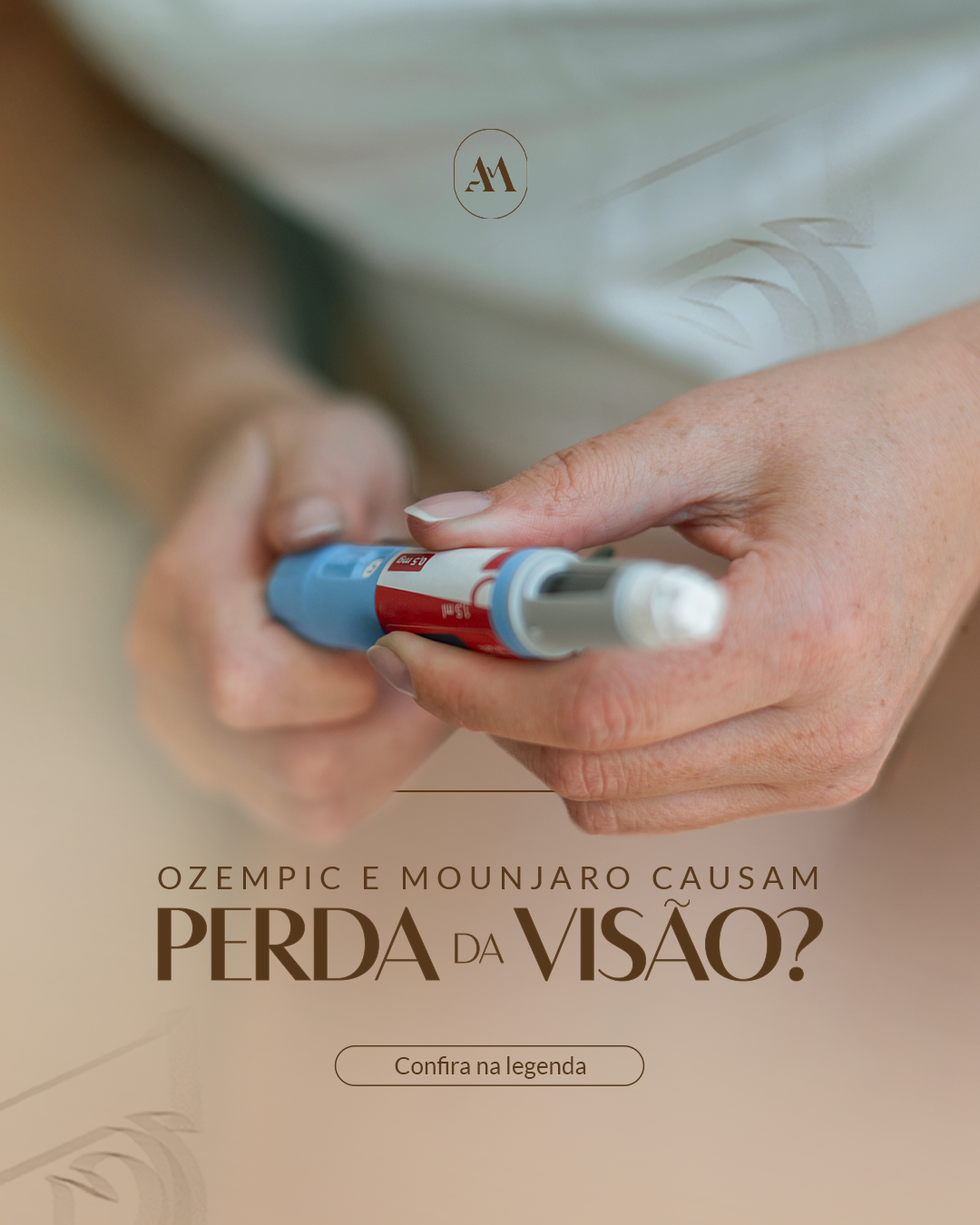 Ozempic e Mounjaro causam perda da visão?